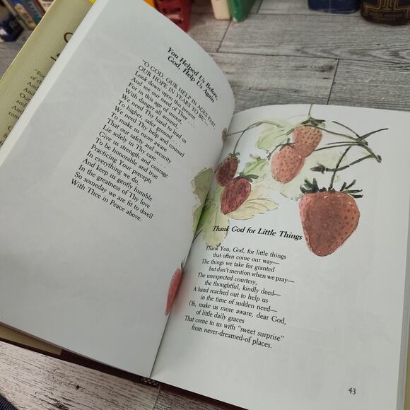 HELEN STEINER RICE Lot of 2 Hardcover Poem Books SHOWERS OF BLESSINGS / SPRING - Picture 5 of 14